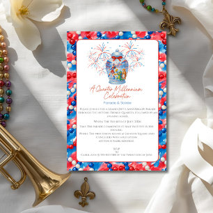 Invitation 250e Anniversaire Parade & Party Ginger Jar