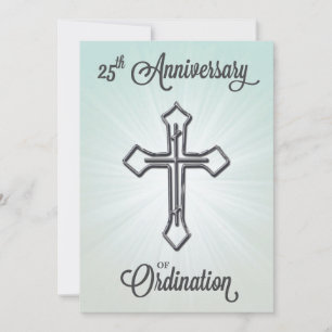 Invitation 25e anniversaire de l'ordination, Argen