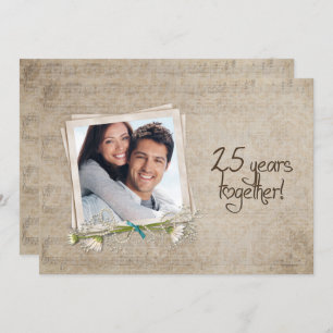 Invitation 25e Mariage Anniversaire Open House