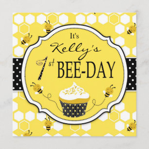 Invitation 2 d'anniversaire de petit gâteau