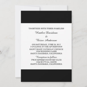 Invitation 2 Modèle d'invitation de mariage
