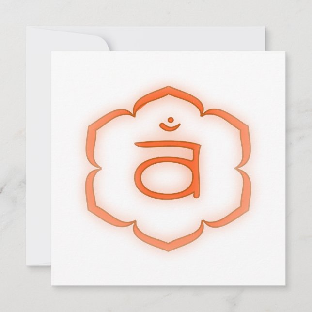 Invitation 2e Chakra - Svadhisthana (Devant)