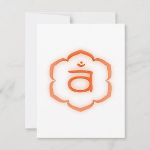 Invitation 2e Chakra - Svadhisthana