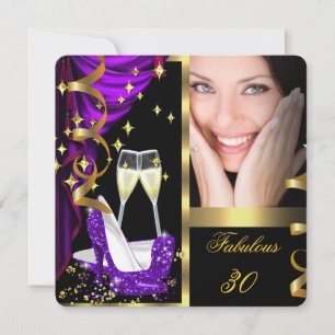 Invitation 30 Merveilleuses et Fantastiques Fête au Champagne
