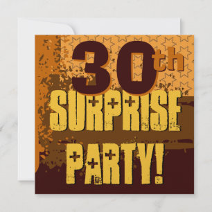 Invitation 30e anniversaire de la fête de l'or et des étoiles