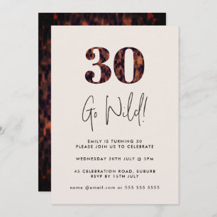 Invitation 30e anniversaire de Tortoiseshell