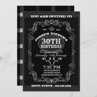 Invitation 30e ANNIVERSAIRE INVITATION, laboratoire de Whisky