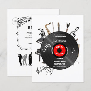 Invitation 30e anniversaire Record Instruments de musique amu