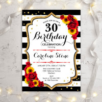 30ème anniversaire rustique - Tons Rose tournesols