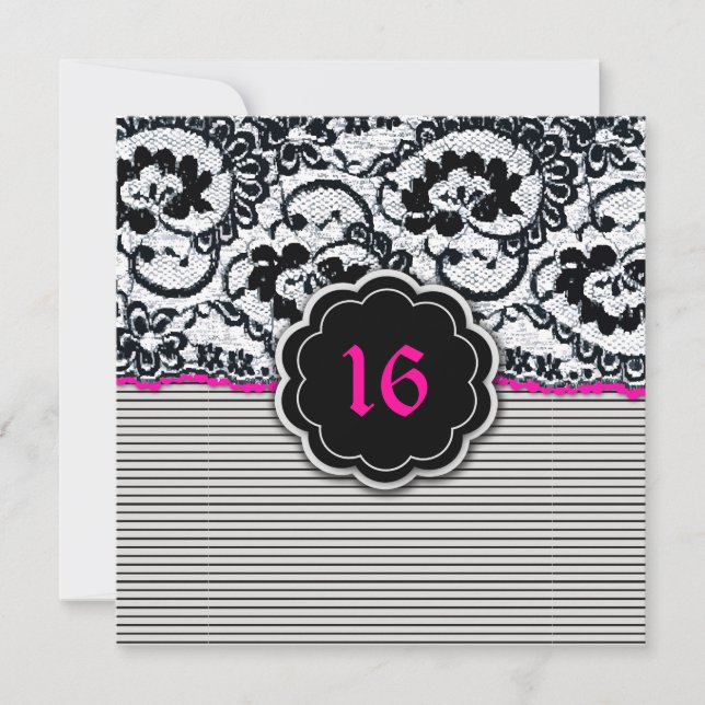 Invitation 311-Alluring Lace (Devant)