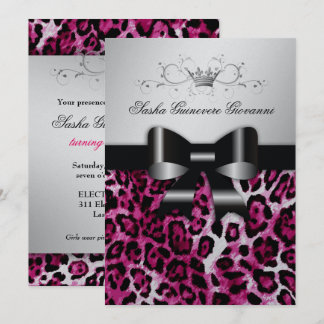 Invitation 311 argent métallique rose chic de l'arc | de