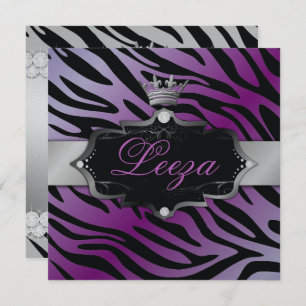 Invitation 311-Baroque Princess Premium Metallic