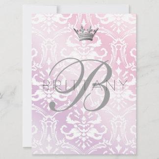 Invitation 311 Bébé Pink & Lilac
