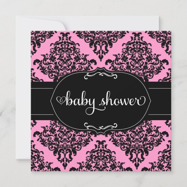 Invitation 311 Damas Lux Rose (Devant)
