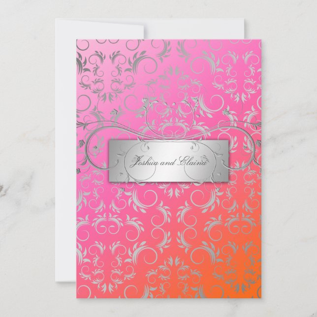 Invitation 311-Divine d'argent| Dreamsicle (Devant)