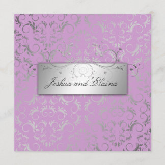 Invitation 311 Divine d'argent| Lilac