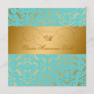 Invitation 311-Golden devinent le bonbon 16 à enchantement de