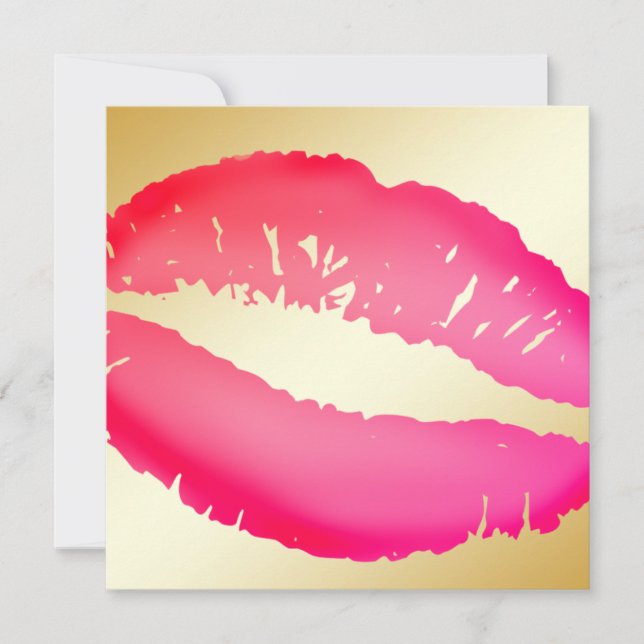Invitation 311-Lingerie Kisses| Or (Devant)