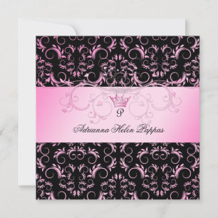 Invitation 311-Pink Divine et Black