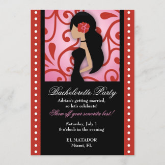Invitation 311 Senorita Bachelorette