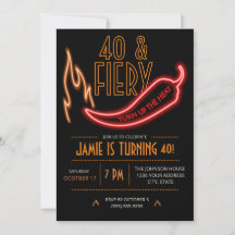40 ans et Feu, 40e anniversaire néon