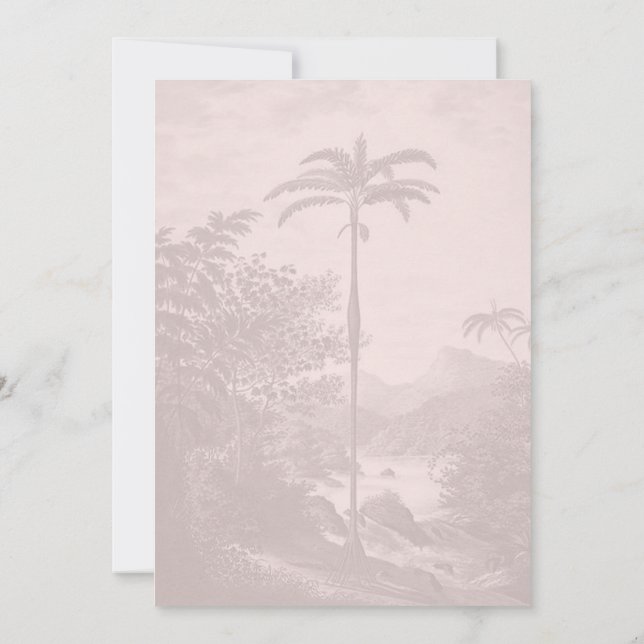 Invitation 40 Fabuleux rose blanc 40e anniversaire Invitat (Dos)