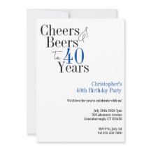 40e anniversaire Simple Soirée Bières