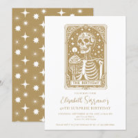 40e Anniversaire surpris Tarot gothique or