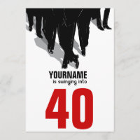 40e anniversaire Swingers Rat Pack Party