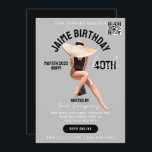 Invitation 40th Birthday Bash Event Club Style Flyers<br><div class="desc">Anniversaire de fête Bash Flyers pour l'événement,  bar,  club,  événements d'entreprise.</div>