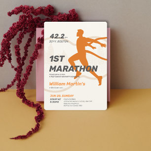 Invitation 42,2 km 1E Marathon-Post Marathon