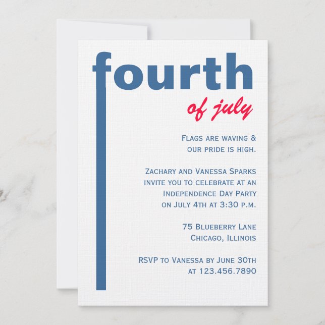 Invitation 4 juillet (Devant)
