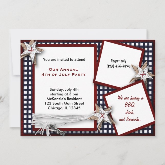 Invitation 4 juillet (Devant)