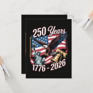 Invitation 4 juillet Amérique États-Unis Aigle patriotique am