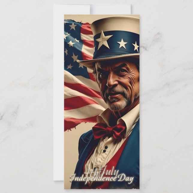 Invitation 4 juillet - Esprit d'indépendance (Devant)