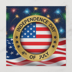 Invitation 4 juillet Fête de l'Indépendance
