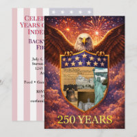4 juillet Grand Aigle Américain Bouclier 250e