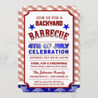 4 juillet Jardin Fête du barbecue