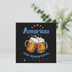 Invitation 4 juillet - L'Amérique brille par la bière