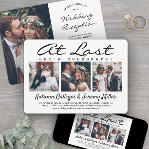 Invitation 4 Photo Enfin Célébration De Mariage Noces