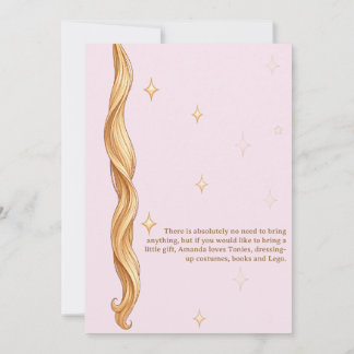 Invitation 4 - Princesse pour toujours