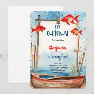 Invitation 4e anniversaire de pêche