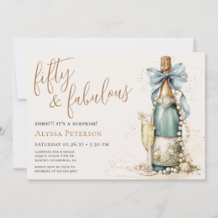 Invitation 50 ans et Fabuleux Script Surprise 50e Anniversair