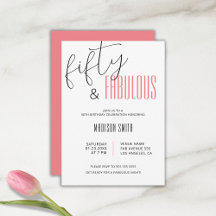 50 et fabuleux 50e anniversaire