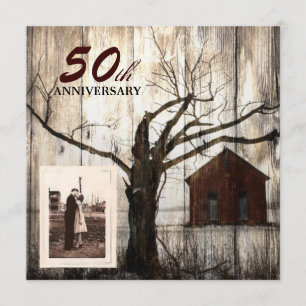Invitation 50e anniversaire de la Red Barn, un pays russe