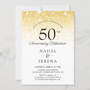 Invitation 50e anniversaire du Mariage