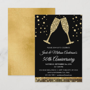 Anniversaire 50 Ans M Invitations Faire Part Cartes Zazzle