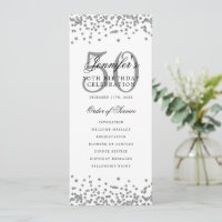 50e Anniversaire Menu Merci U Silver