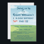 INVITATION 50E FÊTE D'ANNIVERSAIRE DE GOLF AVEC LE TEMPS<br><div class="desc">Cette amusante 50e Invitation de fête d'anniversaire a un thème de golf et il est parfait pour un Golfeur. Il dispose d'un parcours de golf et beaucoup à personnaliser pour rendre approprié pour votre propre événement. Nous avons tous les ingrédients pour en faire une fête spéciale — à commencer par...</div>