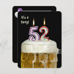 Invitation 52e fête de la bière